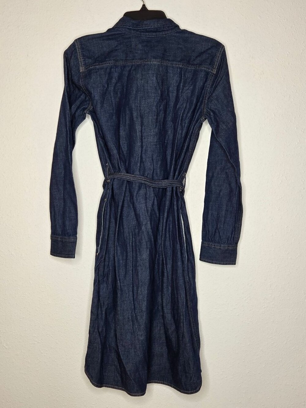 Lauren Ralph Lauren Belted Denim Shirtdress - Small - Picture 2 of 9